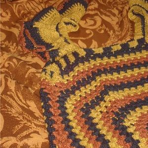 Zara striped crochet dress